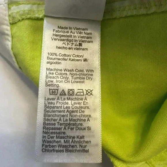 Shorts Bundle of 2 Green Chino J Crew/ I-N-C Womens Sz 12 Casual Wicked Alphaba - Picture 12 of 13